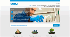 Desktop Screenshot of mrm.se
