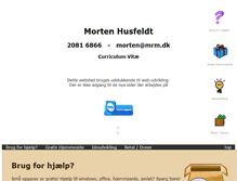 Tablet Screenshot of mrm.dk